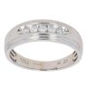 9ct White Gold 0.25ct Brilliant Cut Diamond Five Stone Ring
