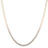 9ct Yellow Gold Curb Chain 20"
