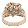 9ct Yellow Gold Patterned Knot Ring