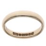 9ct Yellow Gold Wedding Band 3.5mm