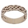 9ct Yellow Gold Half Celtic Ring