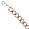 9ct Yellow Gold Curb Bracelet 8.5"