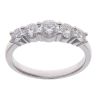 18ct White Gold 1.17ct Brilliant Cut Diamond Five Stone Ring