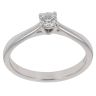Platinum 0.25ct Brilliant Cut Diamond Solitaire Ring