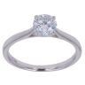 9ct White Gold 0.50ct Brilliant Cut Lab Grown Diamond Solitaire Ring