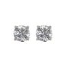 14ct White Gold 0.80ct Brilliant Cut Diamond Stud Earrings
