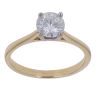 18ct Yellow Gold 1.00ct Brilliant Cut Diamond Solitaire Ring