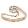 9ct Yellow Gold Cubic Zirconia Single Stone Ring