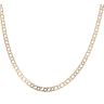 9ct Yellow Gold Double Curb Chain 22"