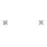 9ct White Gold 0.24cts Diamond Stud Earrings by Anya Belle