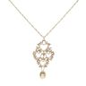 9ct Yellow Gold Love Spoon Pendant and Chain 24"
