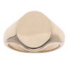 9ct Yellow Gold Plain Signet Ring