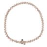 14ct White Gold 2.25ct Brilliant Cut Diamond Bracelet 8"
