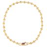 22ct Yellow Gold Fancy Bead Bracelet 6.5"