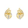 22ct Yellow Gold Plain Studs Earrings