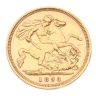 1893 Victoria Old Head Australia Half Sovereign Coin