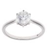 9ct White Gold 1.00ct Lab Grown Diamond Solitaire Ring