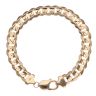 9ct Yellow Gold Curb Bracelet 8.5"
