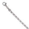 Silver Crystal Basket Bracelet 8" By Icesia