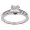 18ct White Gold 1.50ct Princess Cut Diamond Solitaire Ring