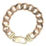9ct Yellow Gold Curb Bracelet 7.5"