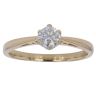 18ct Yellow Gold 0.33ct Brilliant Cut Diamond Solitaire Ring