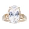 9ct Yellow Gold Smoky Quartz Ring
