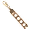 9ct Yellow Gold Curb Bracelet 9"