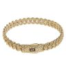14ct Yellow Gold Monaco Classic Flex Lock Bangle