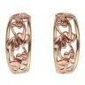 9ct Yellow and Rose Gold Clogau Tree Of Life Hoop Earrings