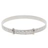 Silver Childrens Expanding Bangle