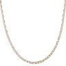 9ct Yellow Gold Diamond Cut Anchor Chain 18"
