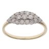 9ct Yellow Gold 0.40ct Brilliant Cut Diamond Cluster Ring