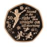 2019 The Peter Pan Isle Of Man Fifty Pence Coin Boxed
