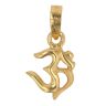 22ct Yellow Gold Om Pendant