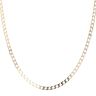 9ct Yellow Gold Square Curb Chain 20"