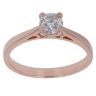18ct Rose Gold 0.40ct Brilliant Cut Diamond Solitaire Ring