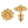 22ct Yellow Gold Flower Stud Earrings