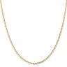 18ct Yellow Gold Fancy Chain 18"
