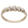 14ct Yellow Gold Cubic Zirconia Five Stone Ring