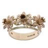 9ct Yellow Gold Three Daffodils Clogau Ring
