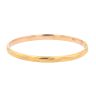 14ct Yellow Gold Fancy Patterned Hinged Bangle