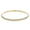 14ct Yellow Gold Patterned Bangle
