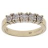 9ct Yellow Gold 0.15ct Diamond Five Stone Ring