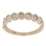 9ct Yellow Gold 0.50ct Brilliant Cut Diamond Half Eternity Ring