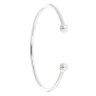 Silver Torque Bangle By Icesia
