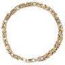 9ct Yellow Gold Byzantine Bracelet 8"