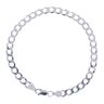 Silver Curb 8.5" Bracelet by Icesia