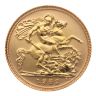 1982 Elizabeth II Decimal Portrait UK Half Sovereign Coin