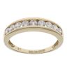 9ct Yellow Gold Cubic Zirconia Eternity Ring